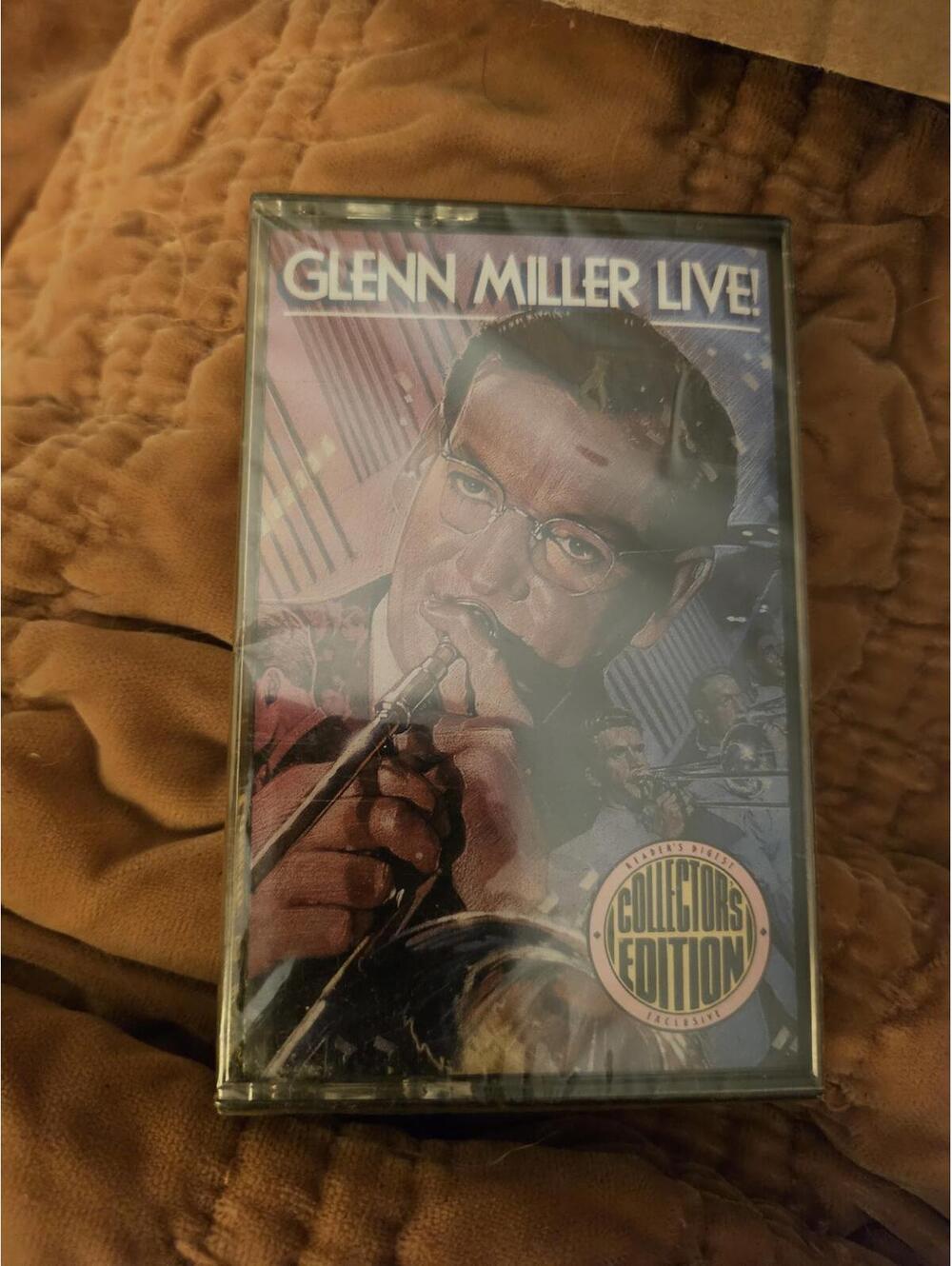 NWT Glenn Miller LIVE - original vintage cassette - M/M sealed